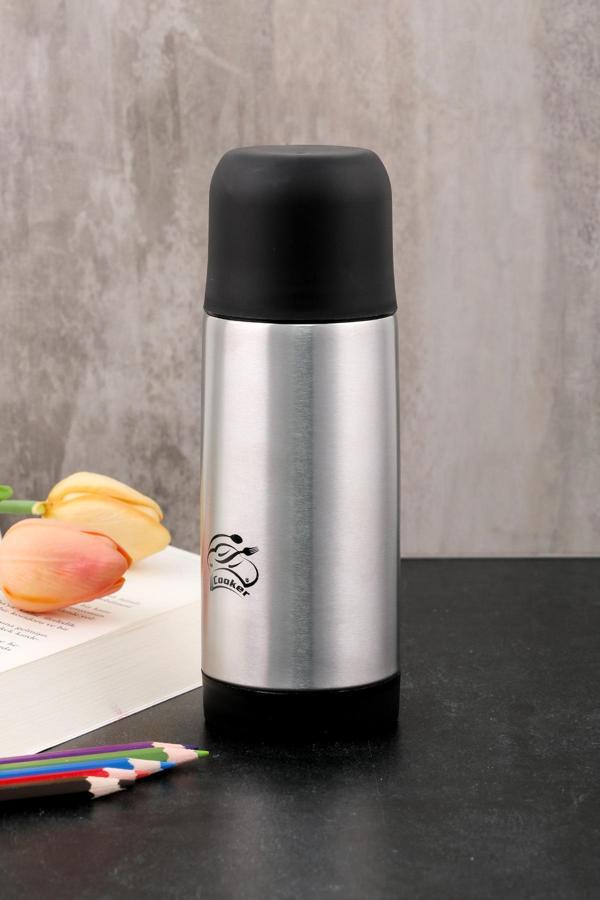 Cooker 0.30 Lt Paslanmaz Çelik Termos Okul Mama Kamp Termosu - Image 1