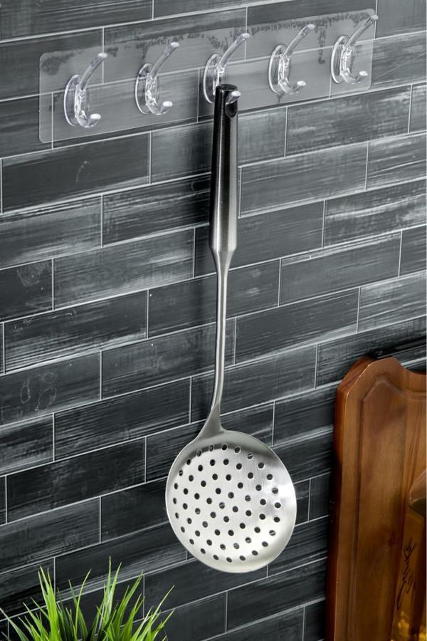 Cooker Lüx Model Paslanmaz Çelik Kevgir - Image 1