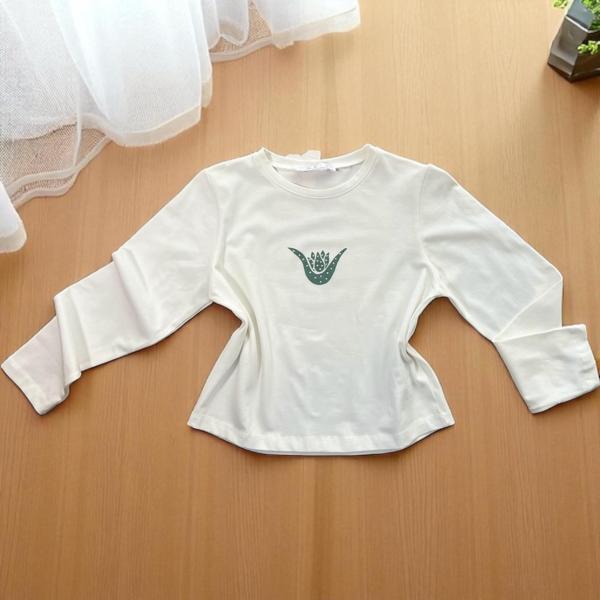 PLANT İKİ İPLİK SWEATSHIRT Ekru - Image 1
