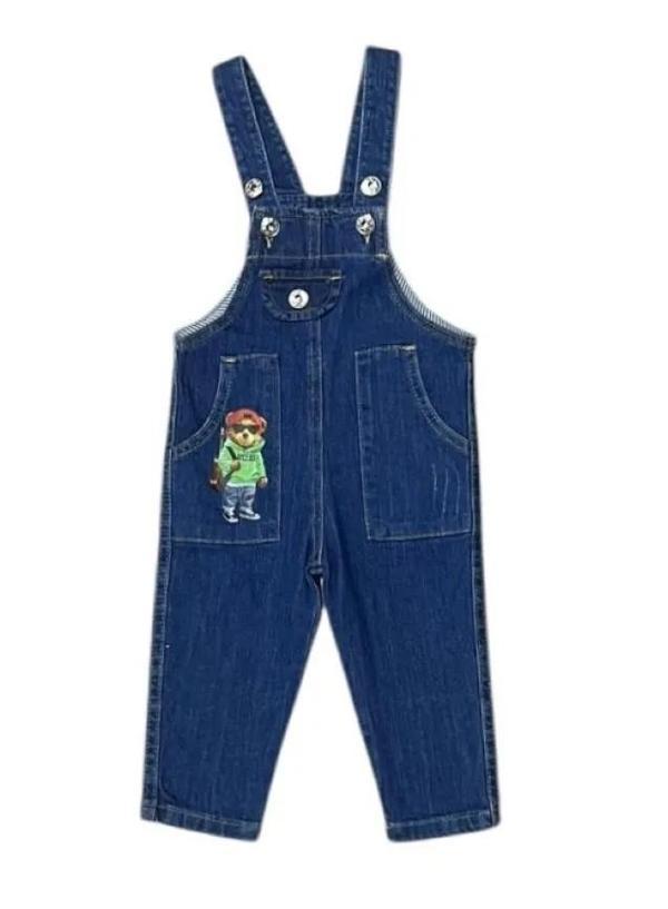 YAN BASKILI KOT TULUM Mavi - Image 1