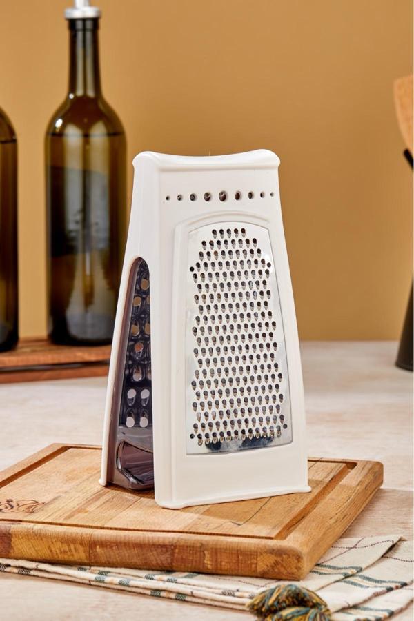 Cooker Lüx Model Hazneli Paslanmaz Çelik Rende - Image 1