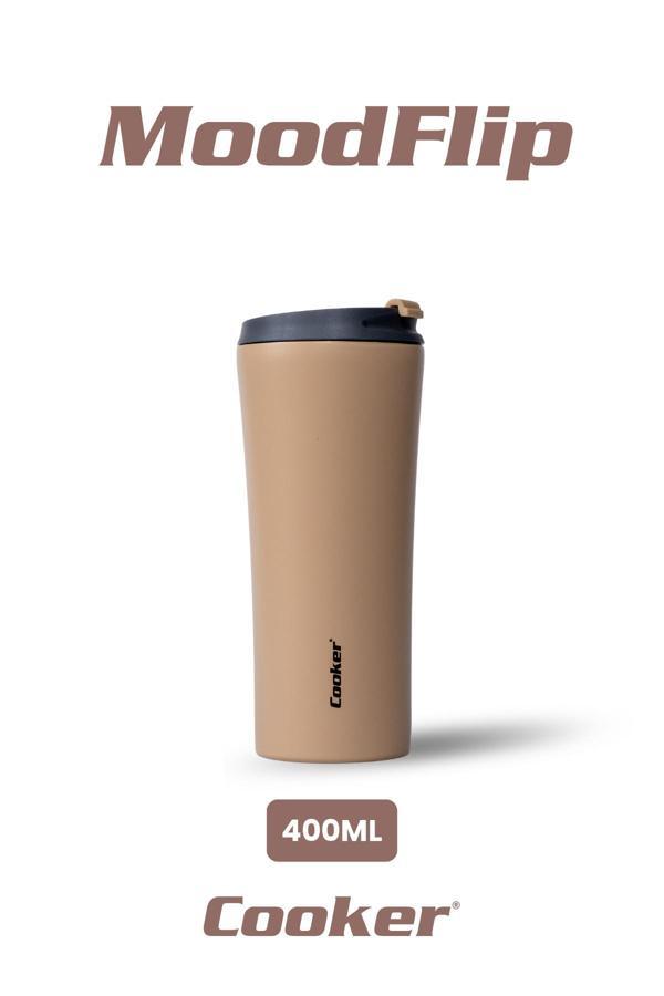 Cooker 400 Ml 304 Paslanmaz Çelik Termos – Çift Kat, Sızdırmaz, 6 Saat Sıcak & 6 Saat Soğuk - Image 1