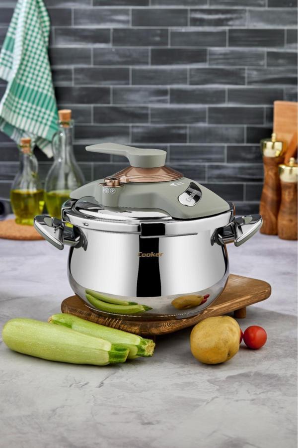 Cooker 5 Lt. Lüks Klipso Kapak Düdüklü Tencere - Image 1