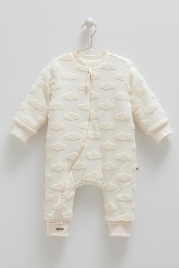 CUTE DREAMS BULUT DETAYLI UYKU TULUMU - TOG 2.5  - CARAMELL  - UTE1908 - Bej - 6 - 9 Ay - UTE1908-Bej-6 - 9 Ay Bej - Image 1