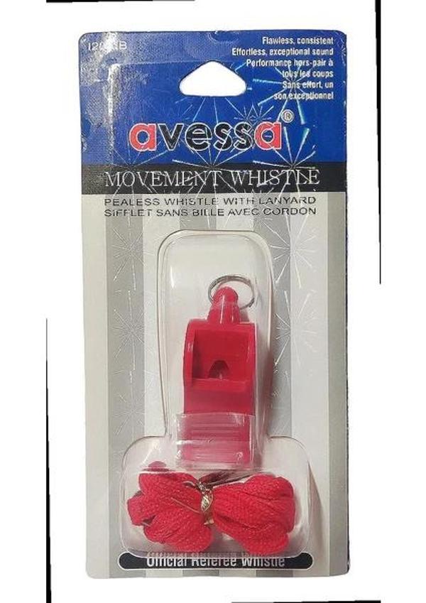 Avessa Dk-10 120 Desibel İpli Kırmızı Düdük - Image 1