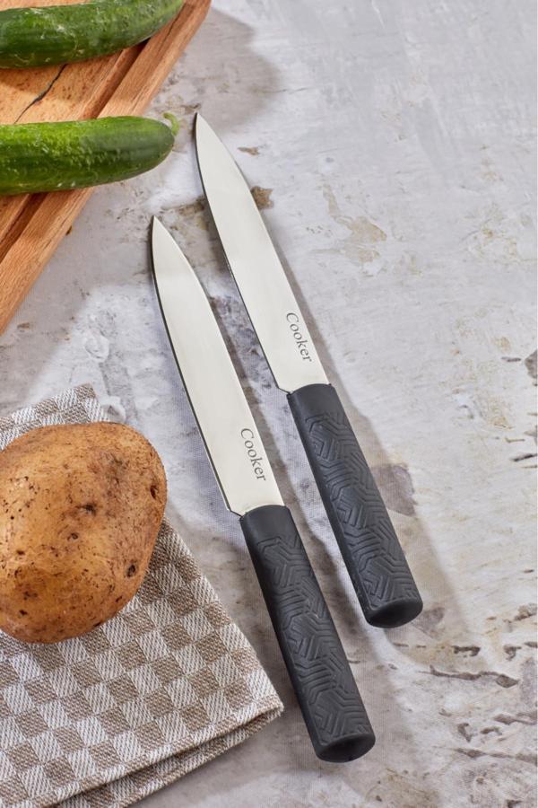 Cooker Lüx Model Paslanmaz Çelik Doğrama Bıçağı (1 Adet) - Image 1