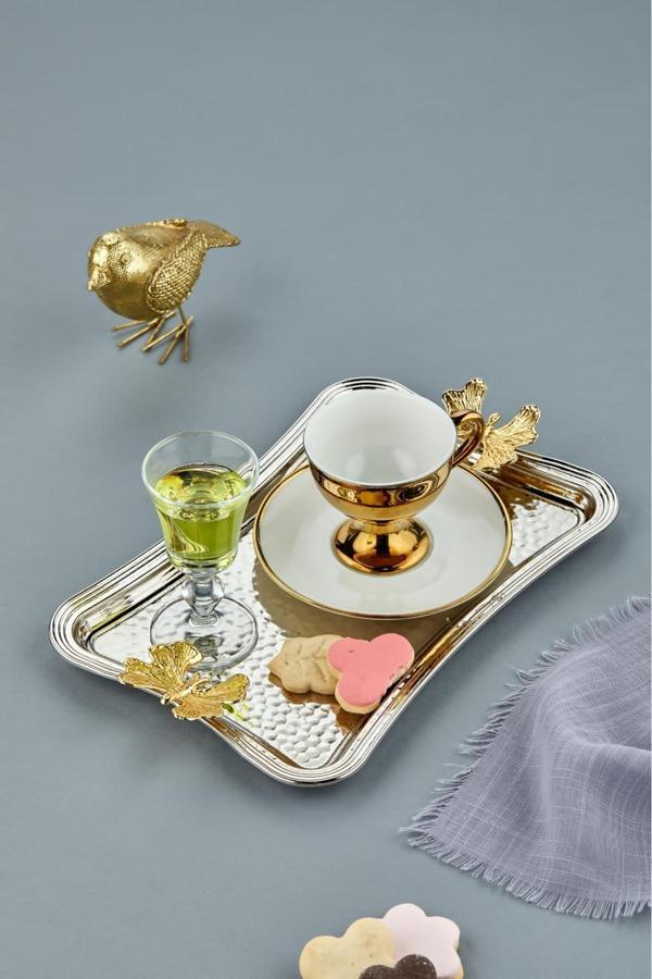 Cooker Özel Lüx Dikdörtgen Paslanmaz Çelik Tepsi - Image 1