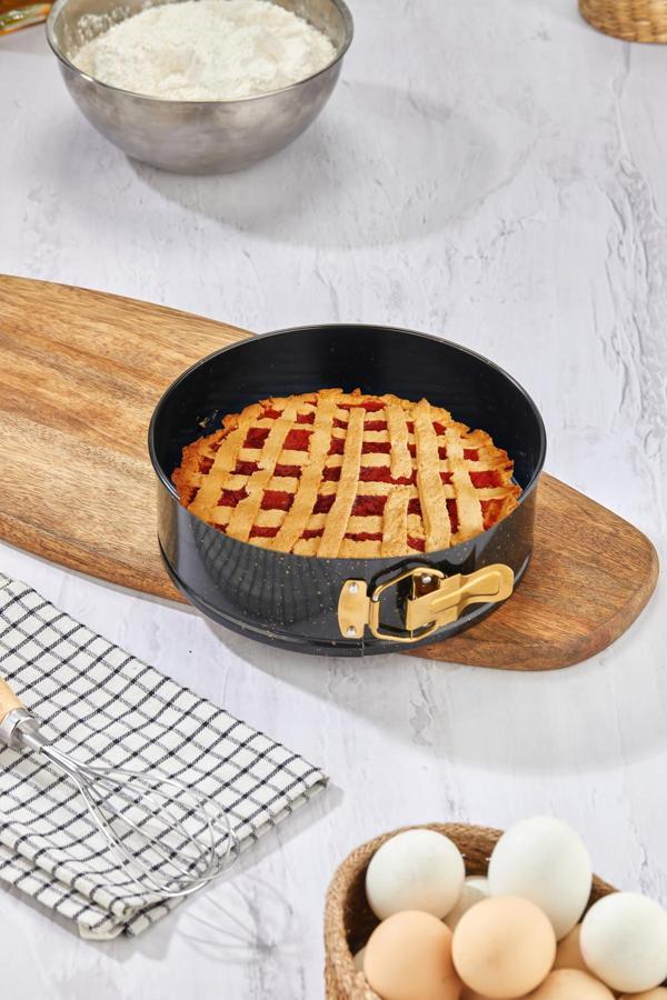 Cooker Kelepçeli Çelik Kek Kalıbı 20 Cm - Image 1