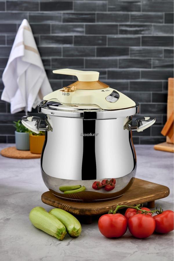 Cooker 9 Lt. Lüks Klipso Kapak Düdüklü Tencere - Image 1