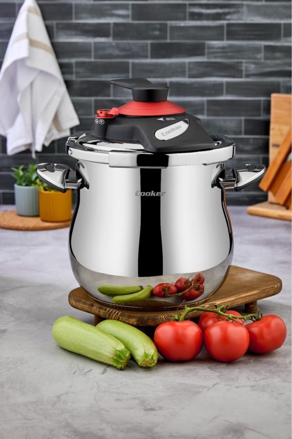 Cooker 9 Lt. Lüks Klipso Kapak Düdüklü Tencere - Image 1