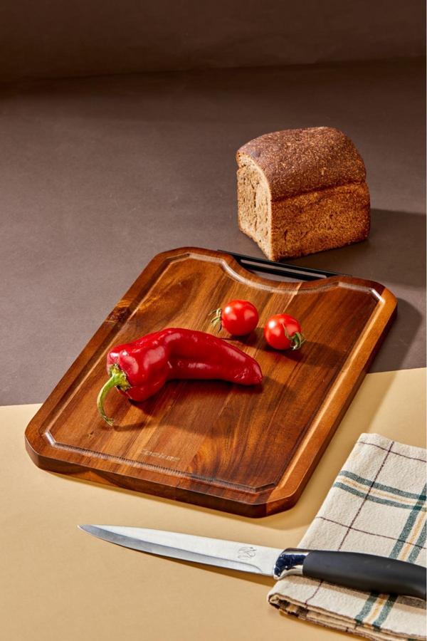 Cooker Lüx 35X25 Cm Akasya Ağacı Kesme Tahtası - Image 1