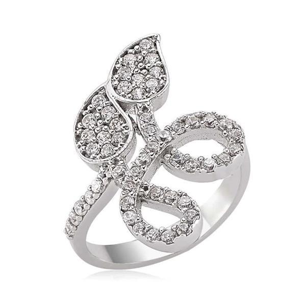 Supertrend Gümüş Yaprak Bayan Yüzük - Image 1