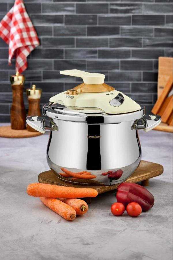 Cooker 7 Lt. Lüks Klipso Kapak Düdüklü Tencere - Image 1