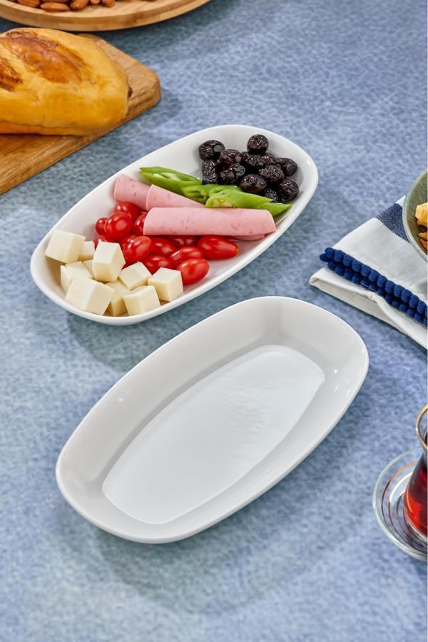 Cooker 2'Li Özel Tasarım Lüx Kayık Model Tabak - Image 1