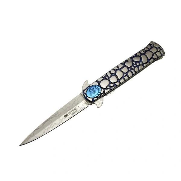 Sibirya Cobra Çakı Blue S-2075L 21,5 CM - Image 1