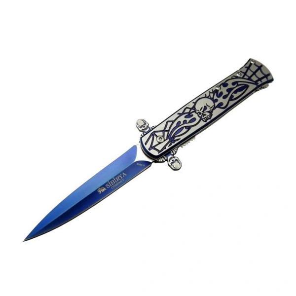Sibirya Kurukafa Blue Çakı S-2079L 22 CM - Image 1