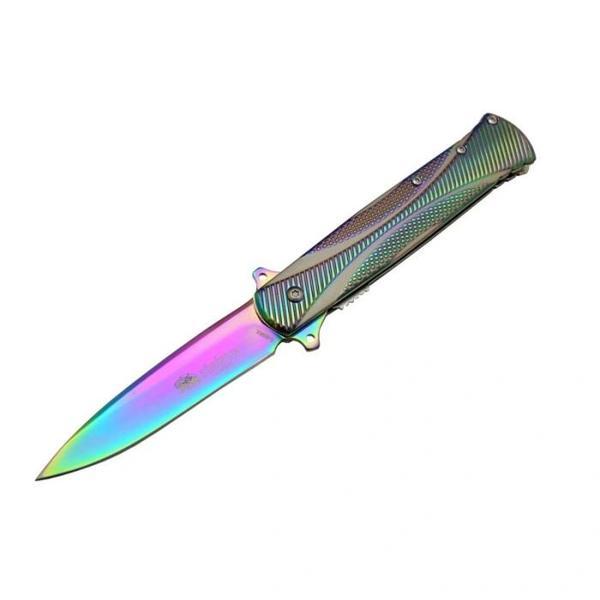 Sibirya Pullu Çakı Rainbow S-2096X 21,5 CM - Image 1