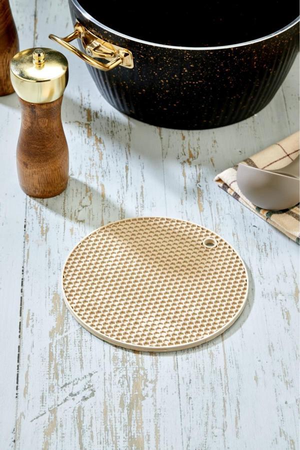 Cooker Lüx Yanmaz Yapışmaz Silikon Yuvarlak Nihale - Image 1