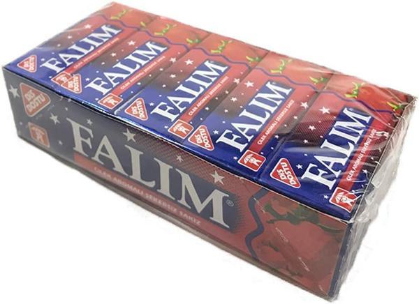 Falım Çilek Aromalı Şekersiz Sakız 7 g (20 ADET) - Image 1