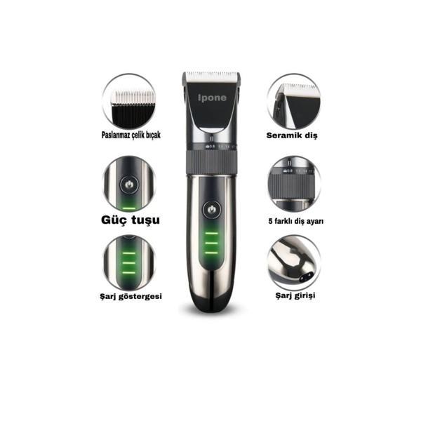 Büro Personeli Bakımı için Şarjlı Saç Sakal Vücut Tüy Kesme Tıraş Makinesi - Image 1