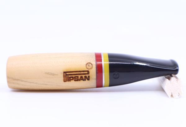 Pipsan Toscanello  Backwoods Ağızlık Naturel - Sarı/Kırmızı Şeritli - Image 1