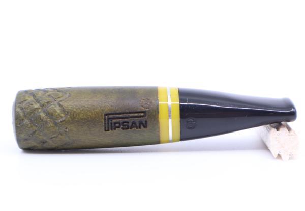 Pipsan Toscanello Backwoods İşlemeli Ağızlık Yeşil - Sarı Şerit - Image 1