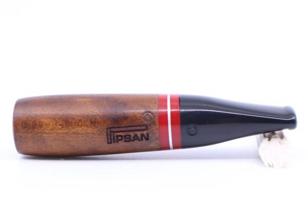 Pipsan Toscanello  Backwoods Ağızlık Kahverengi - Kırmızı Şeritli - Image 1