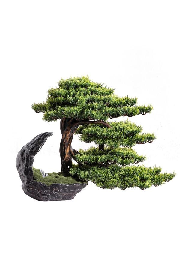 Omnia Concept Deimos Bonsai - Iç Ve Dış Mekan Kullanımına Uygun Premium Kalitede Yapay Ağaç 95X70 Cm - Image 1
