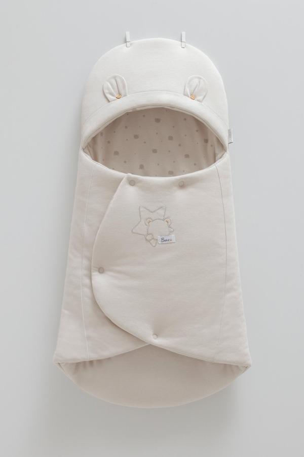 CUTE BEAR ANA KUCAĞI - CARAMELL  - ANE1826 - Gri - 0 - 12 Ay - ANE1826-Gri-0 - 12 Ay Gri - Image 1