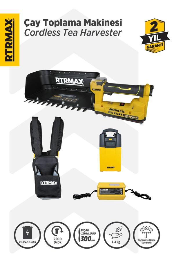 RTM9653 Şarjlı Çay Toplama Makinesi 25.2 V 10.4 Ah - Akü Dahil - Image 1