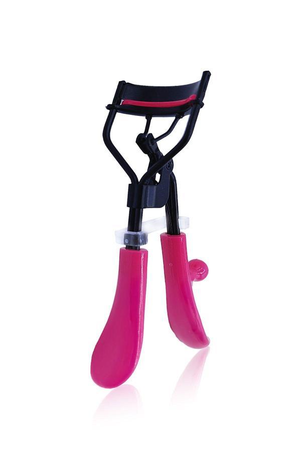 Pembe Mat Siyah Profesyonel Kirpik Kıvırıcı - Image 1