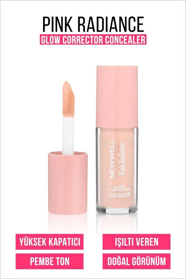 Pink Radiance Glow Corrector Concealer Pembe Işıltılı,Parlaklık,Düzeltici,Kapatıcı 8 GR - Image 1