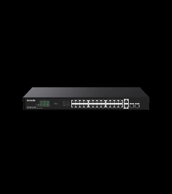Tenda Teg1128p-24-410w 10/100/1000 24 Port Swıtch - Image 1