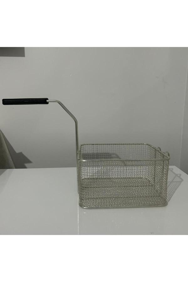 Ztm Home Fritöz Sepeti Uzunluk 26 Cm En 20 Cm Önden Asmalı Yüksek Saplı - Image 1