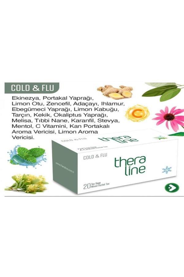 Theraline Çay Cold Flu Kış Çayı 20 Poşet - Image 1