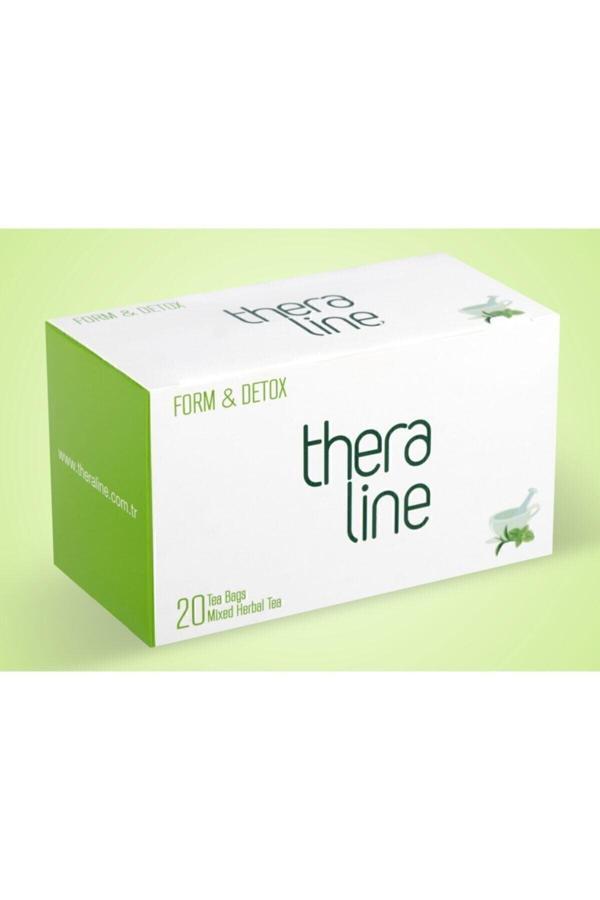 Theraline Form & Detox Bitki Çayı Süzen Poşet 20 Adet - Image 1