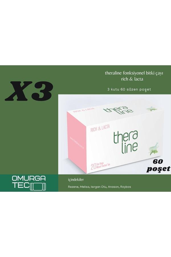 Theraline Rich & Lacta 3 'Lü Paket ( 60 Süzen Poşet ) - Image 1