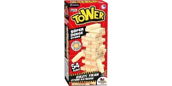Jenga Denge Oyunu Tower Büyük Boy 54 Parça - Image 1