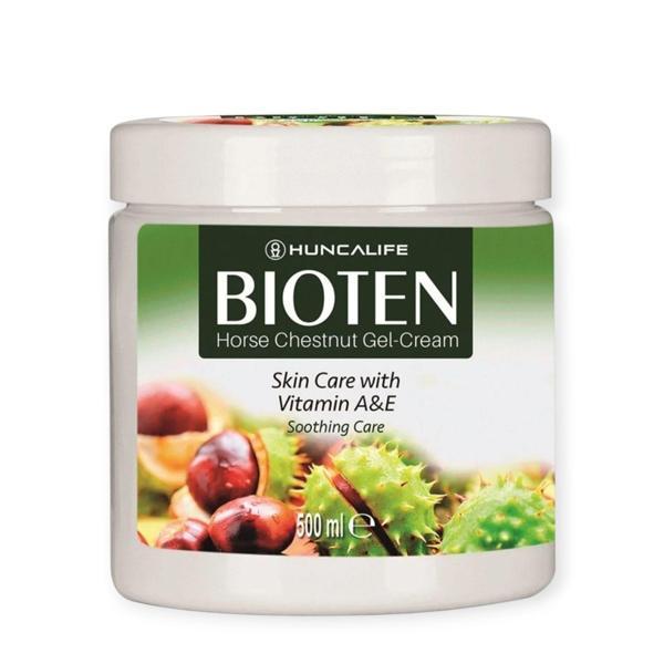 Bioten Horse Chestnut Gel-Cream 500 ml | At Kestanesi Jel Krem | Rahatlatıcı Masaj Jeli | Bacak ve Kas Yorgunluğuna Karşı Etkili Jel Krem - Image 1