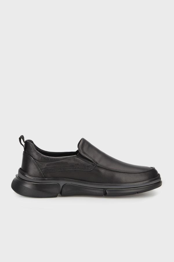 Marcomen Hakiki Deri Loafer Erkek Ayakkabı 15219325S1 SİYAH - Image 1