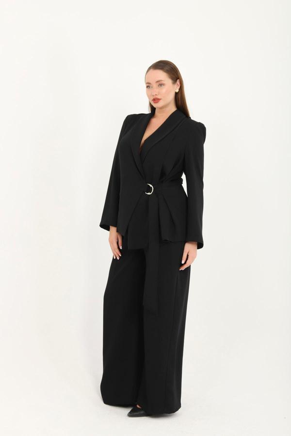 Lamazoneexxen D Tokalı Blazer Ceket Ve Pantolon Takım - Image 1