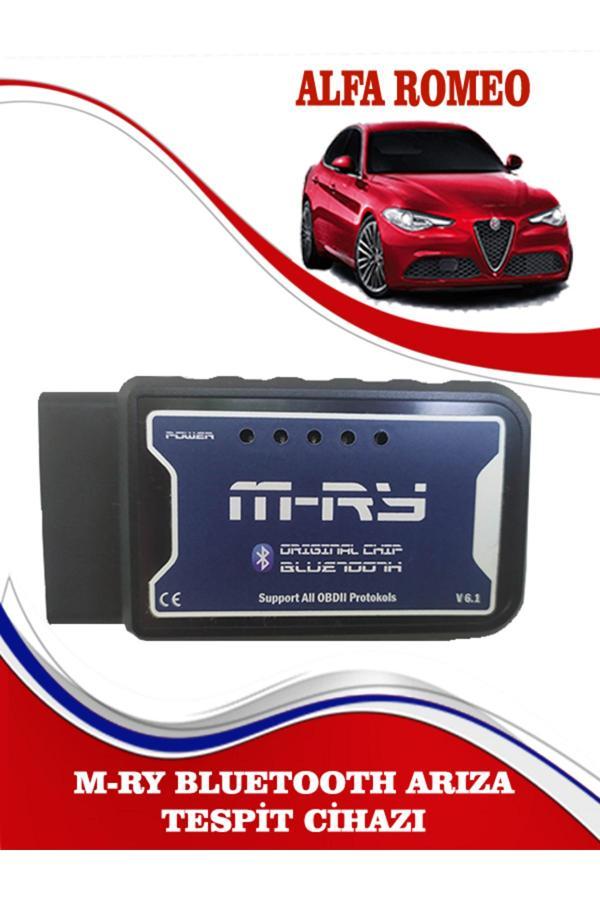Mry Oto Aksesuar Alfa Romeo Uyumlu M-Ry Bluetooth Arıza Tespit Cihazı - Image 1