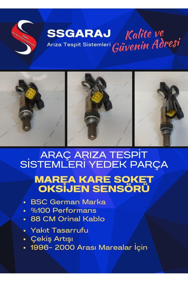 Mry Oto Aksesuar Fiat Marea Döküm Manifolt Kare Soket Oksijen Sensörü - Image 1