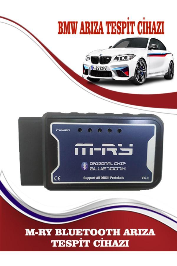Mry Oto Aksesuar M-Ry Bluetooth 3.0 Bmw Uyumlu Android Arıza Tespit Cihazı - Image 1