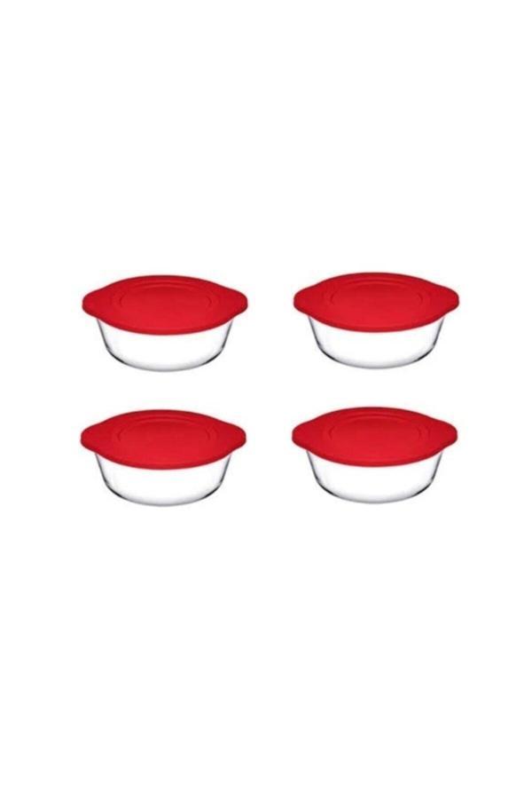 Borcam Plastik Kapaklı Saklama Kabı 1450 Cc 4 Adet - Image 1