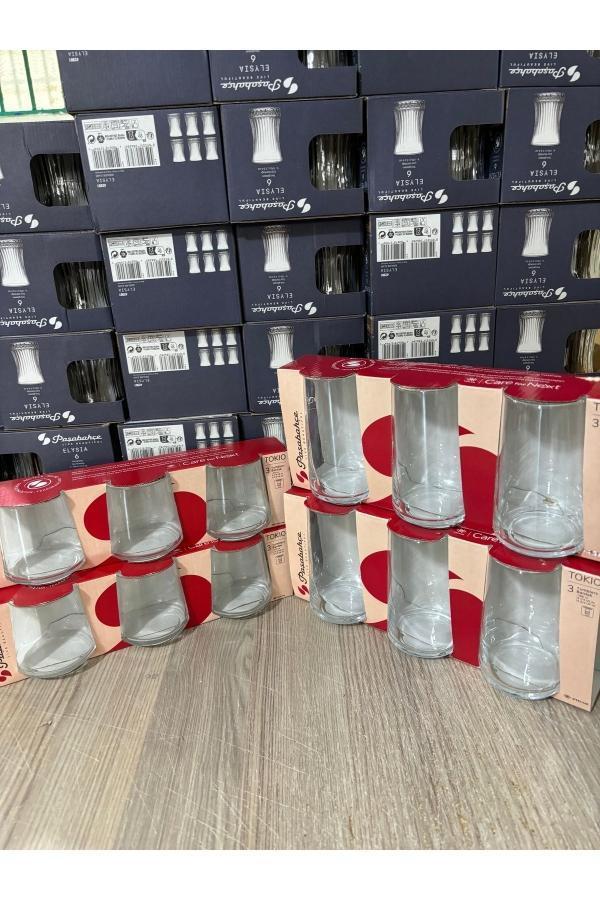 Tokio Su Ve Meşrubat Bardak Takımı 12 Parça - Image 1