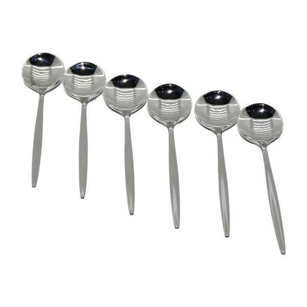 6pcs Metal Yemek Kaşık - Image 1