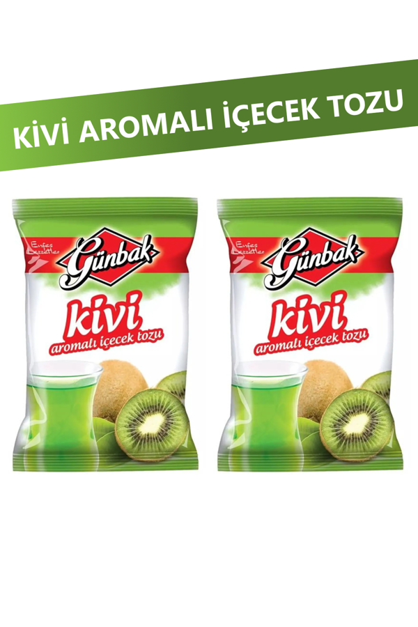 Günbak Kivi Aromalı İçecek Tozu 250 gr x 2 Adet - Image 1