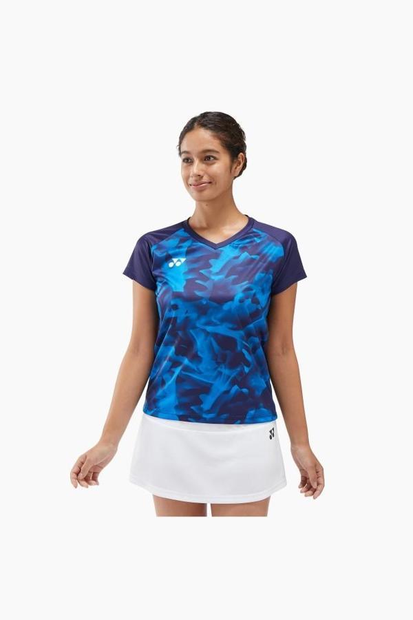 Yonex YY24 YW0033 Kadın Spor Mavi Tişört - Image 1