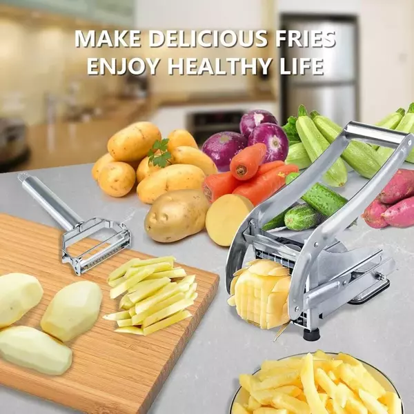 Pratik El Tipi Patates Dilimleyici   - Image 1